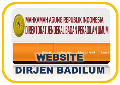 Alamat Website Direktorat Jenderal Badan Peradilan Umum Mahkamah Agung RI